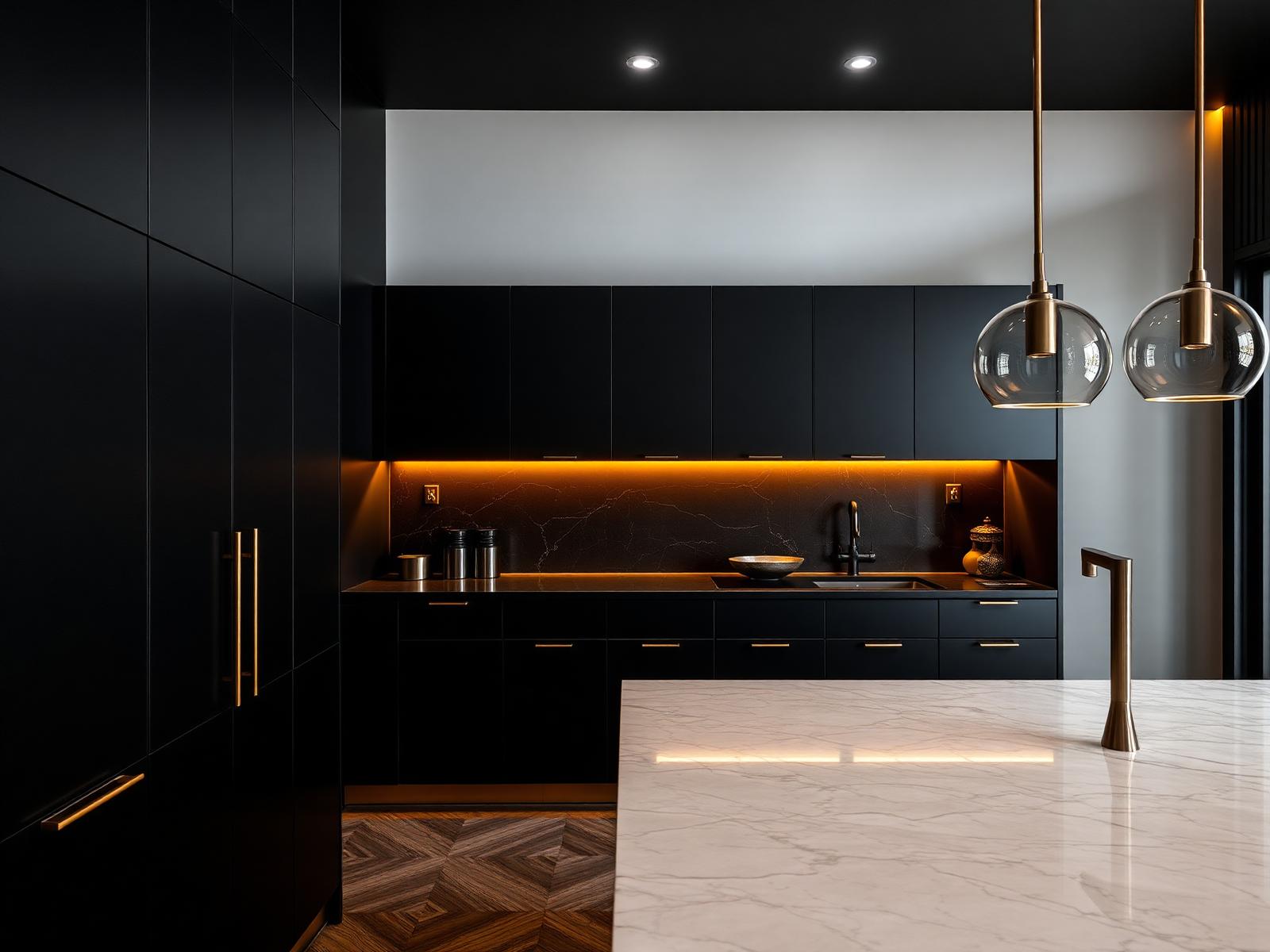 Luxury custom kitchen by Synergy Cabinets